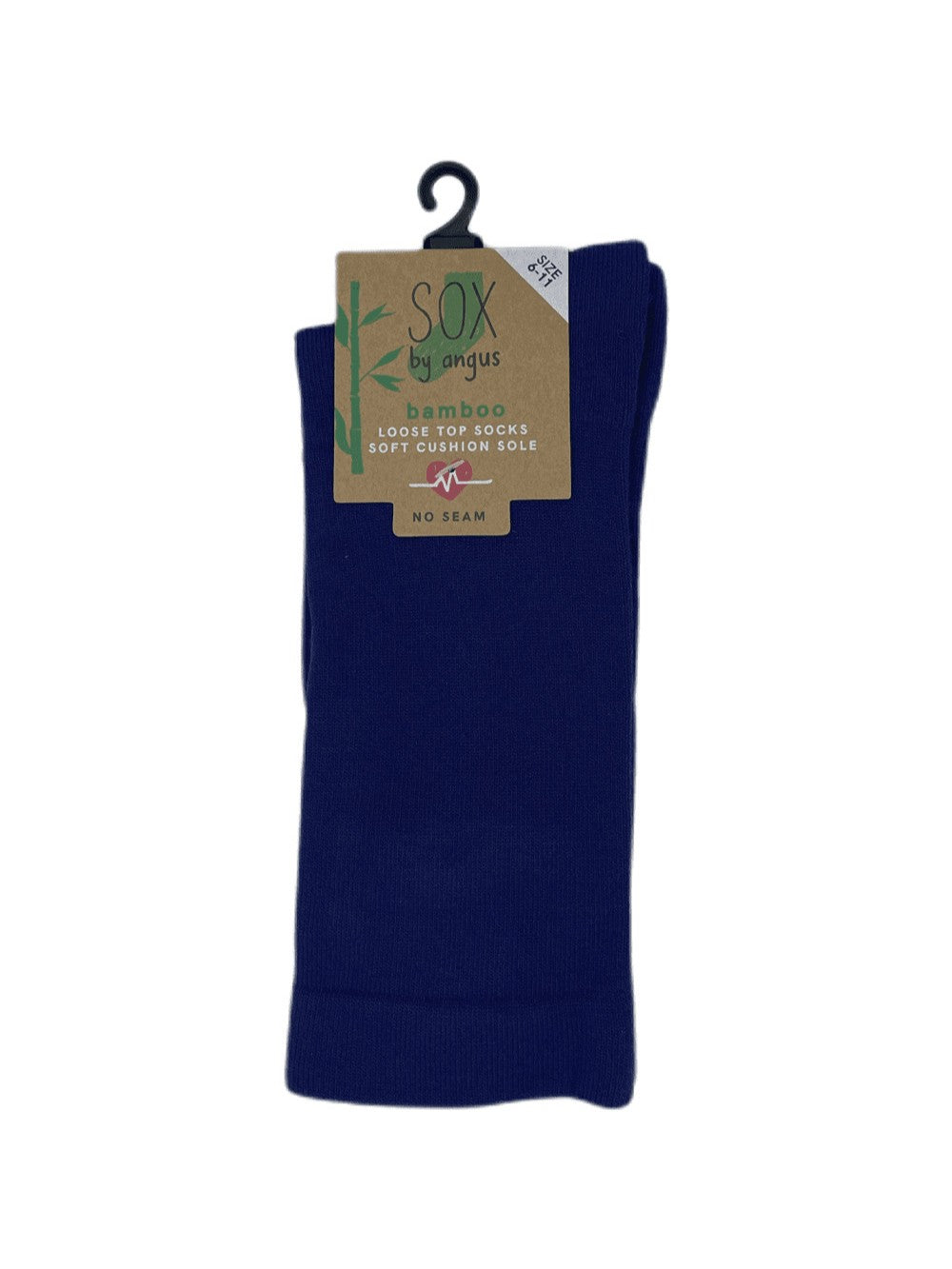 Unisex Bamboo Seamless Cushion Sole Comfort Sock The Shapes United