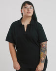 The Comfy Polo Shirt-Womens. No tags, no lables. The Shapes United.