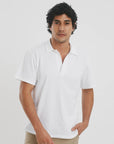 The Comfy Polo Shirt-Mens. No tags, no lables. The Shapes United.