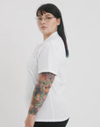 The Comfy Polo Shirt-Womens. No tags, no lables. The Shapes United.