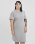 Women's sensory comfy T-shirt Dress - tagless - The Shapes United