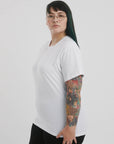 The Comfy T-Shirt-Womens. No tags, no lables. The Shapes United.