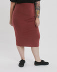 High-waisted Pencil Skirt The Shapes United High Waisted Skirt.