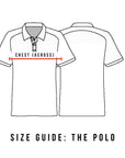 Size Guide - The Comfy Polo Shirt- The Shapes United.