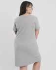 Women's sensory comfy T-shirt Dress - tagless - The Shapes United