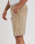 The Side Fastening Chino Shorts - mens - easy to dress. The Shapes United.