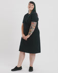 Women's sensory comfy T-shirt Dress - tagless - The Shapes United