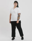 The Comfy Polo Shirt-Womens. No tags, no lables. The Shapes United.