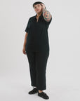 The Comfy Polo Shirt-Womens. No tags, no lables. The Shapes United.