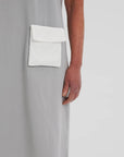 The Side Fastening T-Shirt Dress - The Shapes United