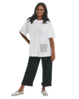 The Side Fastening T-Shirt - Womens - The Shapes United