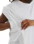 The Side Fastening T-Shirt - Womens - The Shapes United