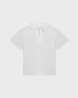The Adaptive Polo Shirt-kids-arm injury-recovery-The Shapes United