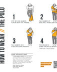 Wear Guide - The Top Fastening Polo Shirt - The Shapes United