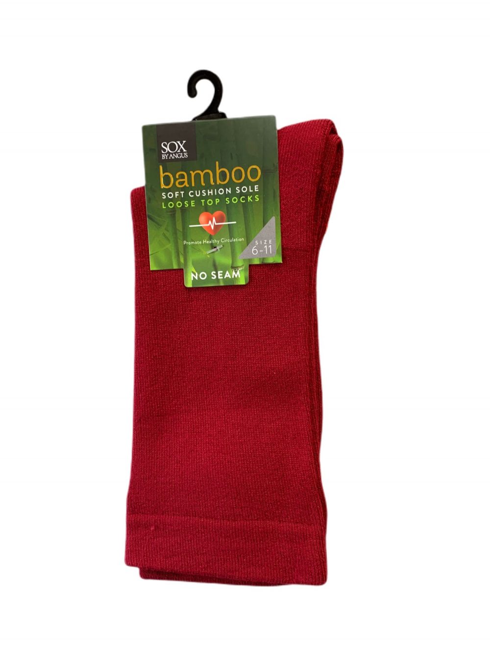 Bamboo Cushion Sole Seamless Comfort Sock