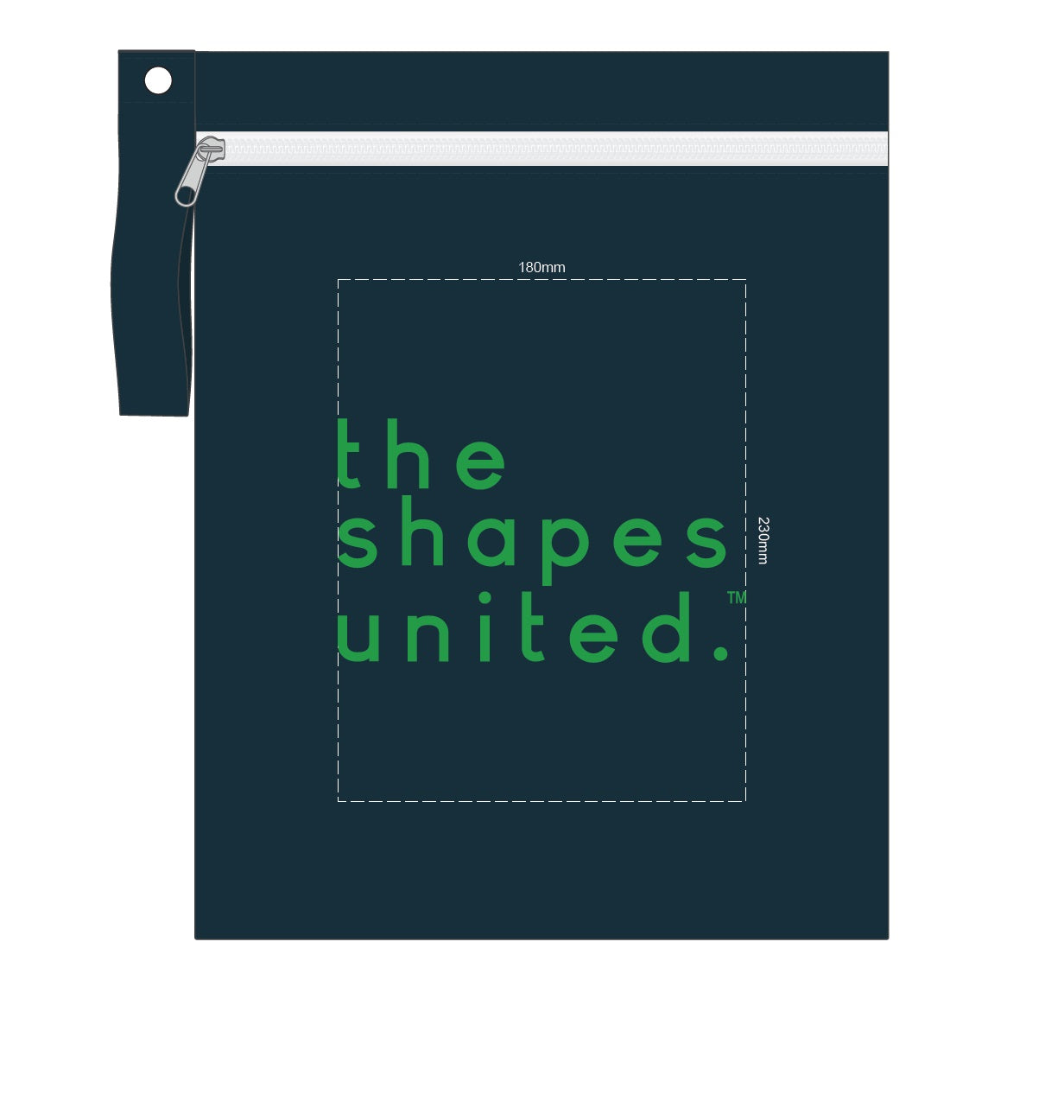 The Shapes United Wet Bag