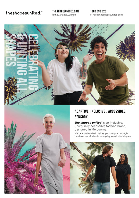 ABOUT THE SHAPES UNITED BROCHURE