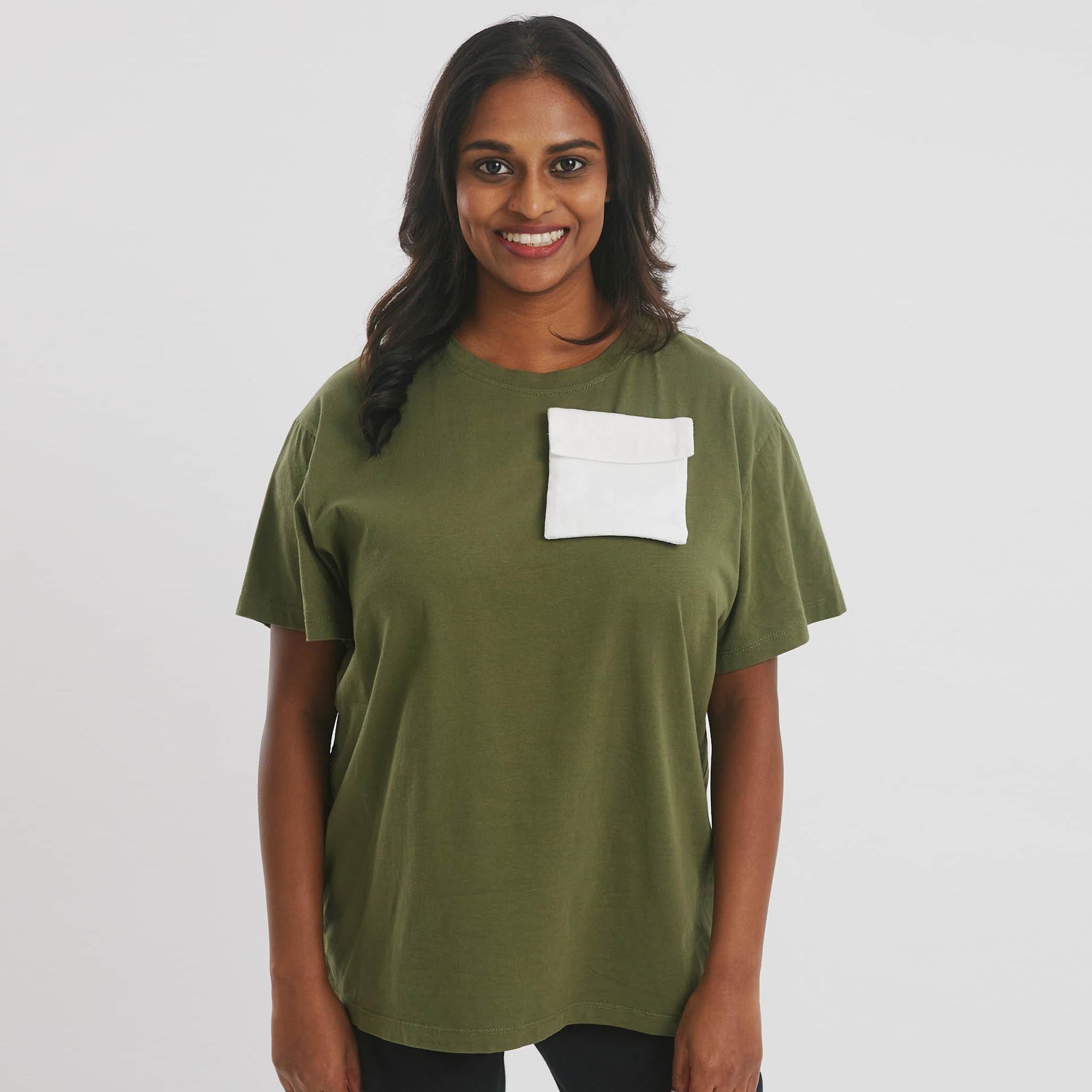 The Side Fastening T-Shirt T-shirt - The Shapes United