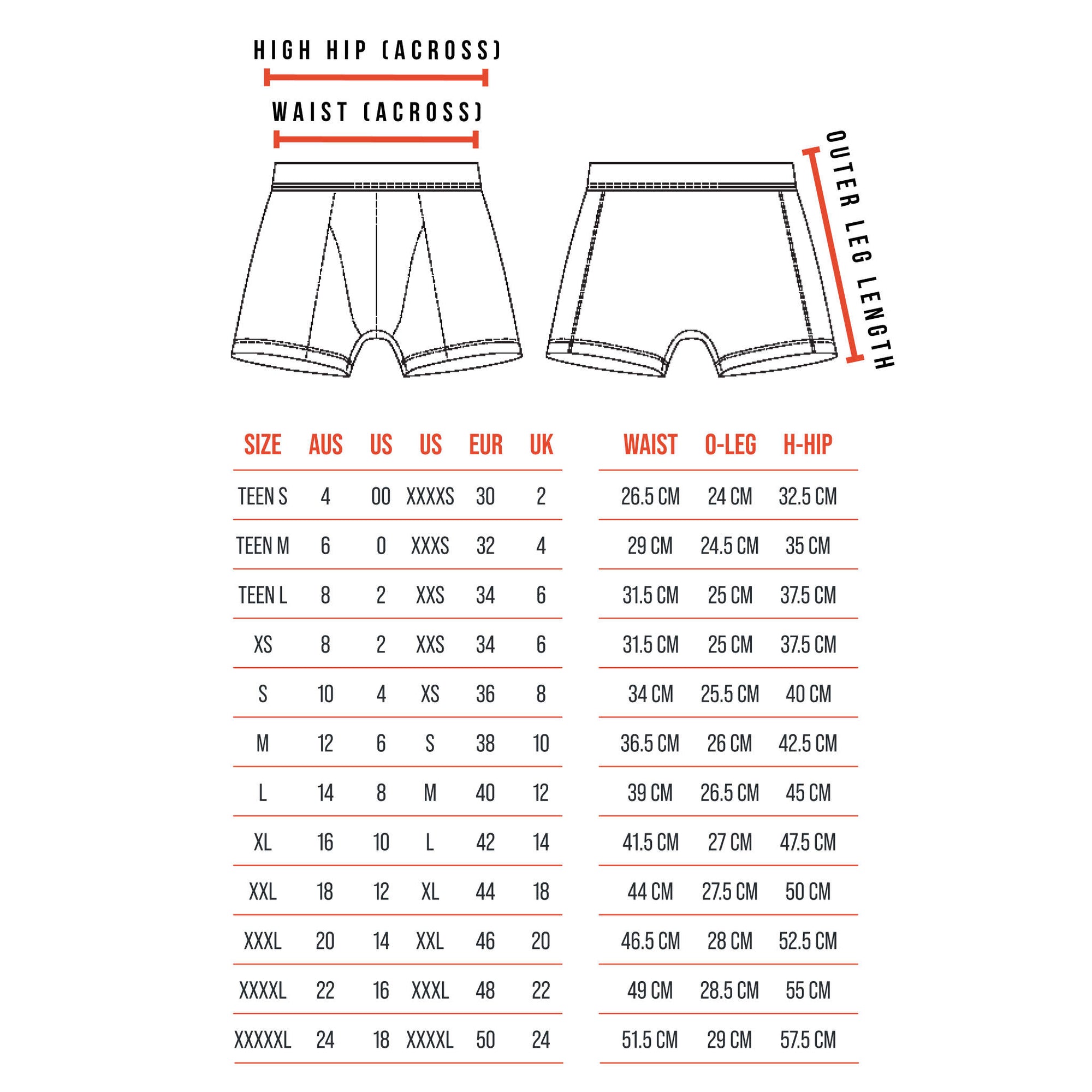 Boys' Wrap Around Boxer Shorts | The Shapes United