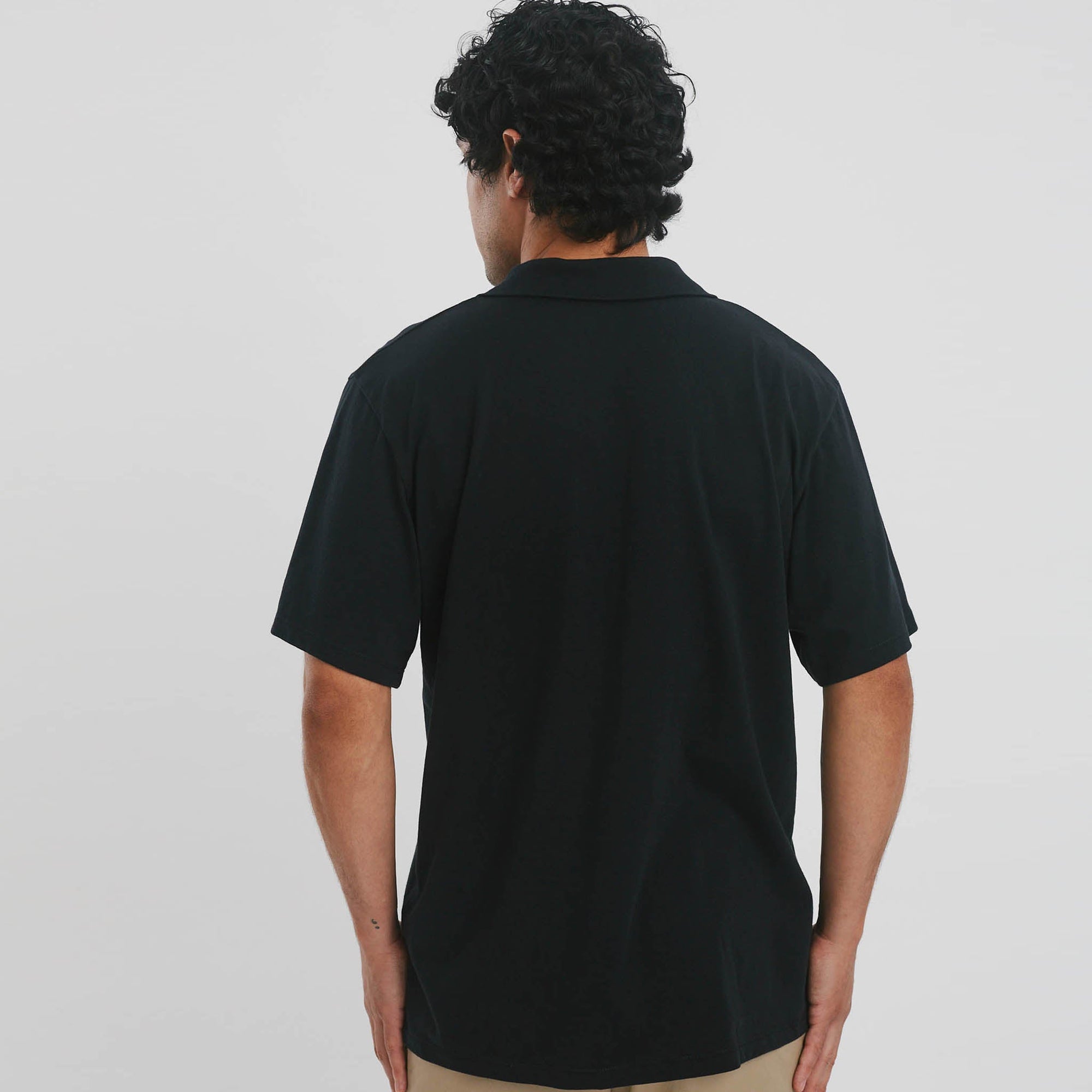 The Comfy Polo Shirt-Mens. No tags, no lables. The Shapes United.