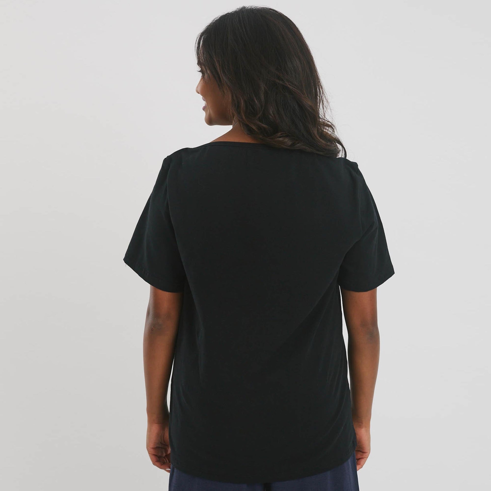 The Boat Neck Short Sleeve Top Shirts &amp; Tops - The Shapes United
