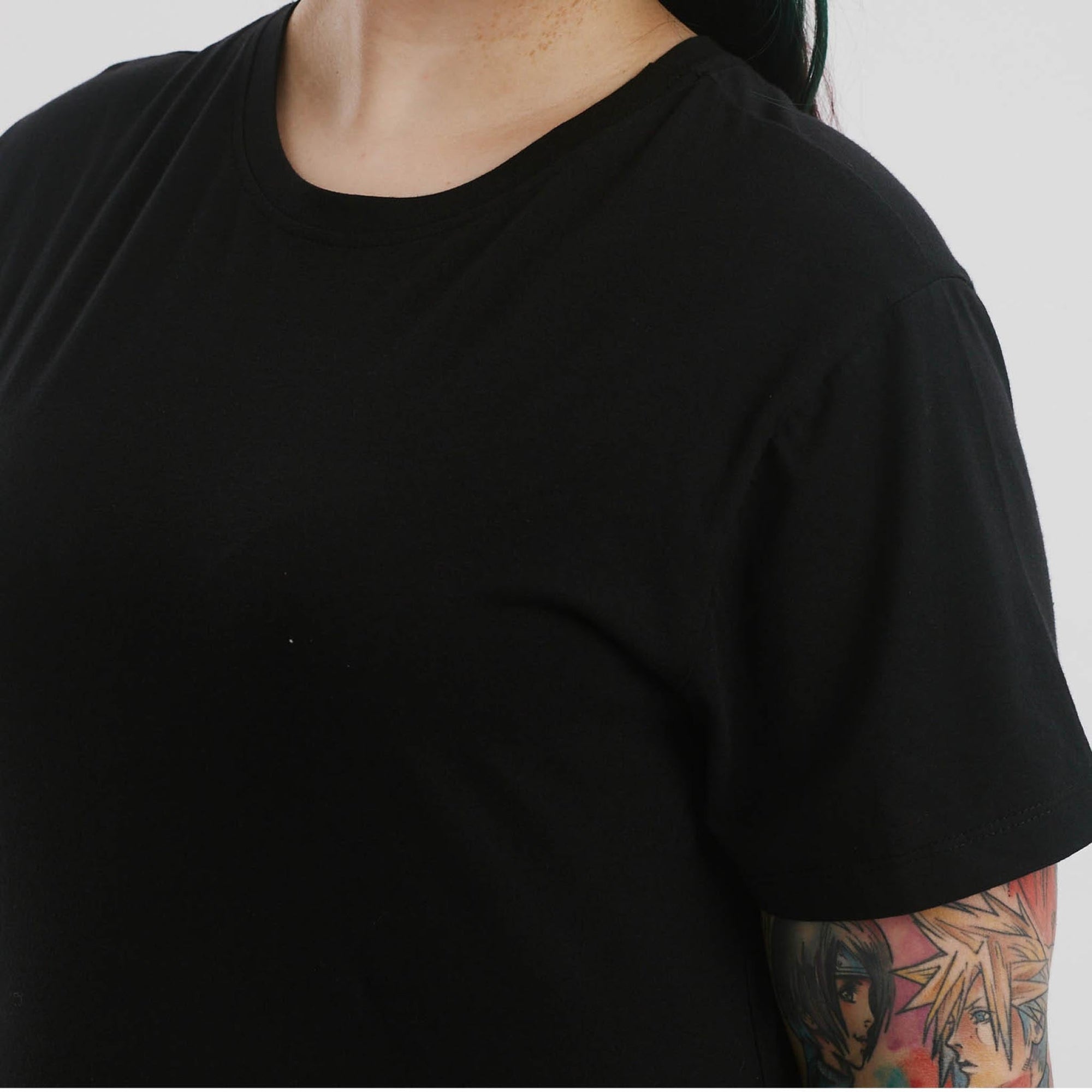 The Comfy T-Shirt-Womens. No tags, no lables. The Shapes United.