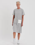 The Side Fastening T-Shirt Dress - The Shapes United