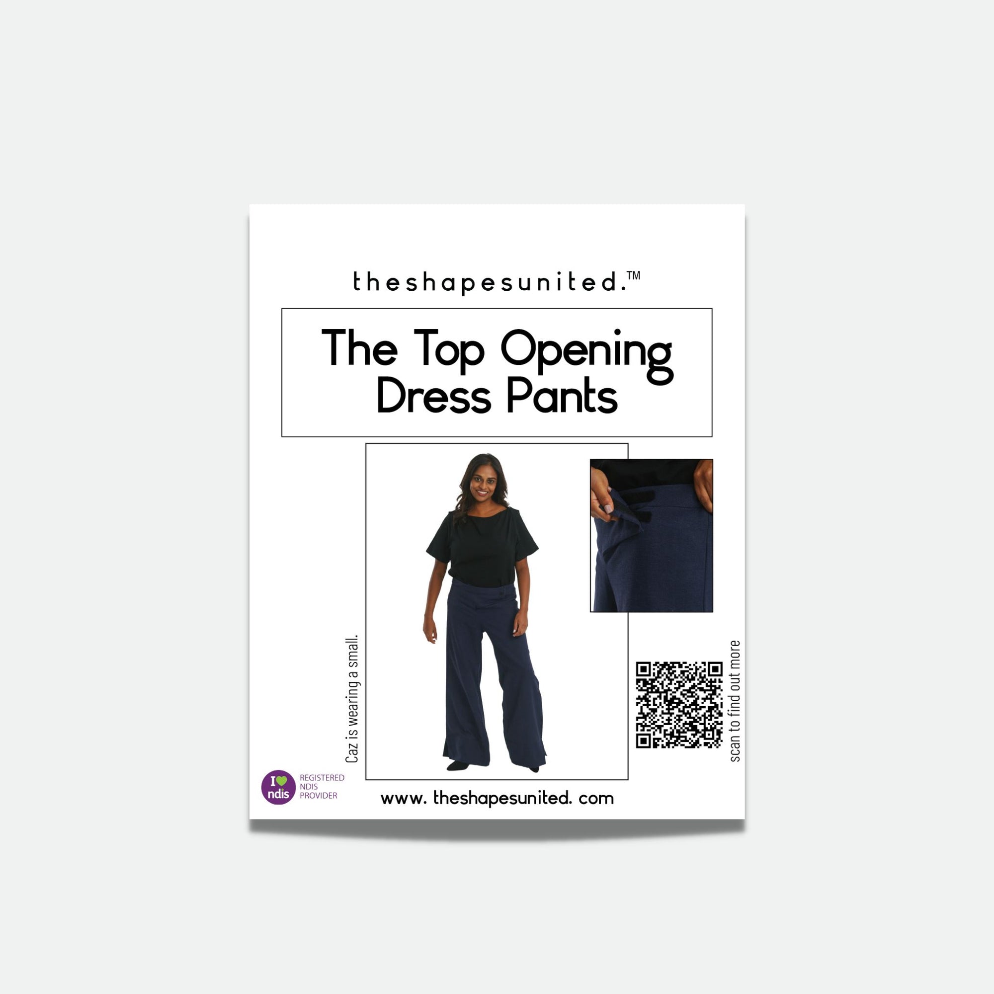 The Top Opening Dress Pants  - The Shapes United
