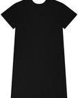 Comfy T-Shirt Dress -Kids T-Shirt Dress - tagless- black- The Shapes United