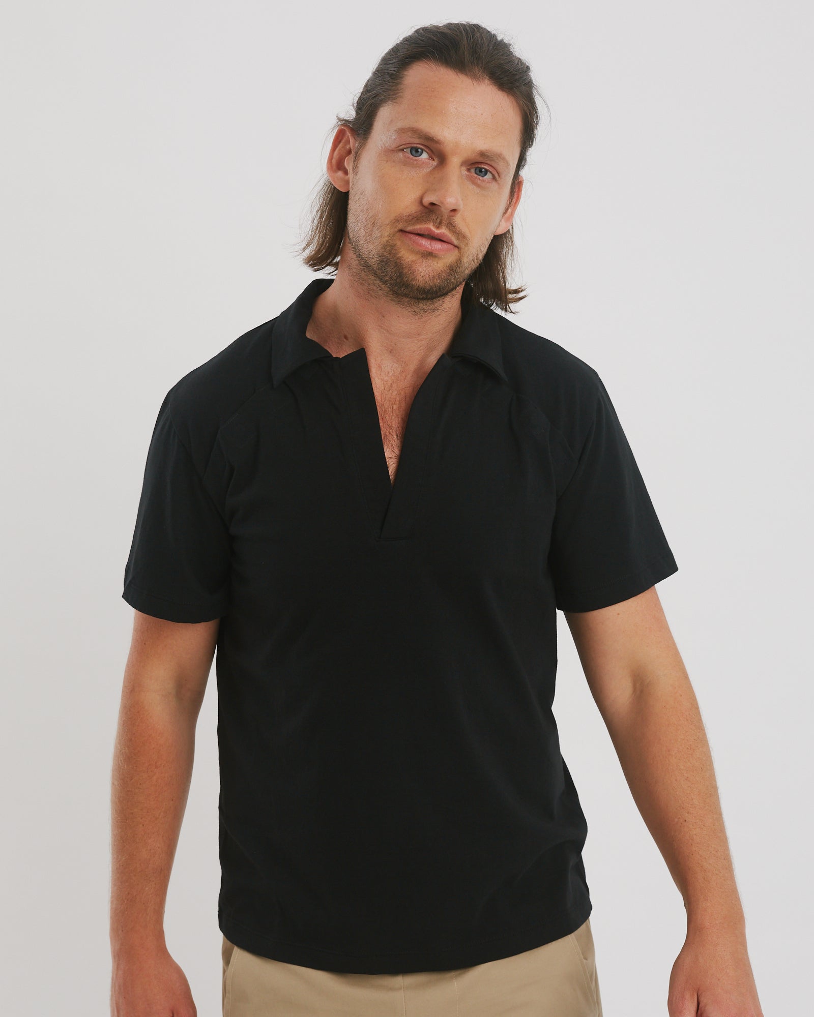 The Top  Fastening Polo Shirt  The Shapes United Polo Shirt.